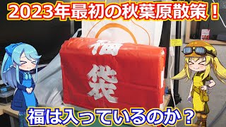 【福袋開封】残り物には福がある！？1月4日に新年一発目の秋葉原散策に行ってきました！＋ジャンクショップの初売り報告＆福袋開封！【アキバ散策】 [upl. by Braunstein]