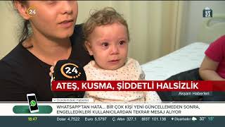 ADENOVİRÜS nedir  24 TV  24 Mayıs 2018 [upl. by Htebasyle]