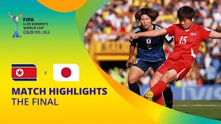 Korea DPR v Japan  FIFA U20 Womens World Cup Colombia 2024  Match Highlights [upl. by Nairod]