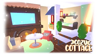 🍃Cozy Cottage 🍃 TOUR in the Tiny Home Aesthetic Cute amp Natural  Roblox Adopt me [upl. by Selie]