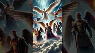 Seven Mighty Angels of God 🔥  bible angelicpower bibleanimation shorts [upl. by Silin]