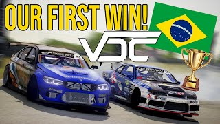 We got the WIN on VDC 2021 Rnd 5  Virtual Drift Championship [upl. by Odarbil606]