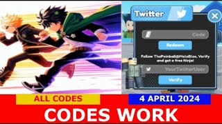 CODES APRIL 4 2024 🍀 Anime Racing Clicker ROBLOX  ALL CODES [upl. by Sivolc]