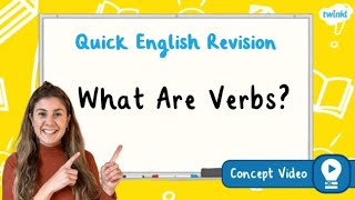 What Are Verbs  KS2 English Concept for Kids [upl. by Pedaiah]