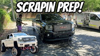 Scrapin The Coast 2024 Prep For My Sierra 17 Inch Bullet Proof Lift Kit 26x14s On Silverado [upl. by Picardi]