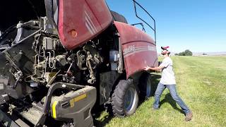 LB4XL Large Square Balers  Pivoting Twine Boxes [upl. by Kerin703]