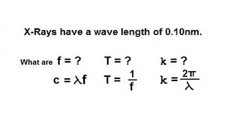 Physics 50 EampM Radiation 29 of 33 Wavelength Frequency amp Period Example [upl. by Elletnuahc739]