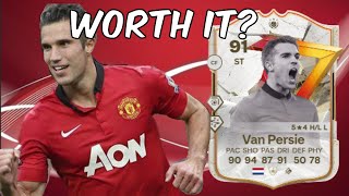 91 Van Persie Golazo Icon Player Analysis  EA FC 24 Ultimate Team [upl. by Kory]