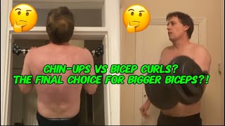 The Battle Between ChinUps VS Barbell Curls For Big Biceps [upl. by Lynde]