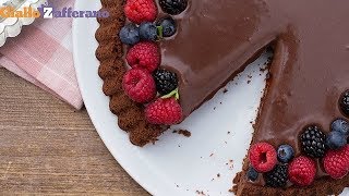 Torta morbida al cioccolato torta furba  Ricetta in 1 minuto [upl. by Arodnap]