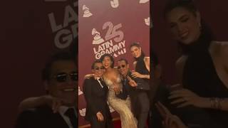 Marc Anthony Y su Esposa en los PREMIOS Latín GRAMMY [upl. by Durer]