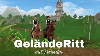 GELÄNDERITT MIT FREUNDIN🌳😃 MayaSSOStar Stable rrp [upl. by Acile81]