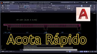 Acotaciones Rápidas en Autocad [upl. by Knight490]