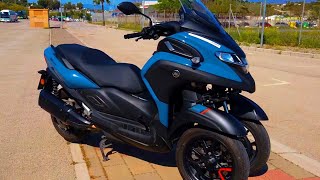 Yamaha TriCity 300 2024 in Petrol Blue  Test Ride Reviewyamaha [upl. by Bowerman]