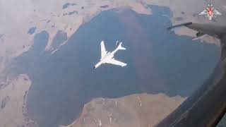 Watch NORAD intercept Russian and Chinese bombers off Alaska’s coast [upl. by Aicenav]