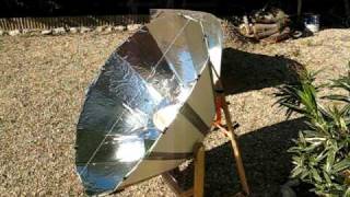 Cuisson solaire  solar cooking with the DATS [upl. by Lalaj]