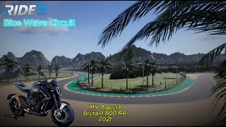 Ride 5  MV Agusta Brutale 800 RR 2021 on Blue Wave Circuit 🏍️💨  Gameplay [upl. by Paton]