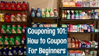 How to Start Couponing for Beginners  Couponing 101 [upl. by Dawaj]