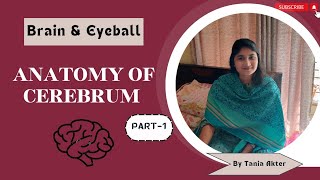 Anatomy of Cerebrum Part 1  Bangla Demonstration of Cerebrum  Viscera of Cerebrum  Cerebrum Demo [upl. by Suiravaj]