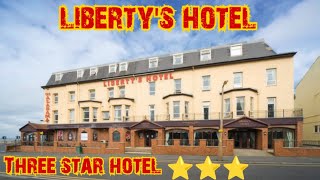 Libertys Hotel Blackpool room review  3 Star Hotel [upl. by Orvah]