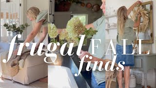 Frugal Fall Finds [upl. by Ecirtaed]