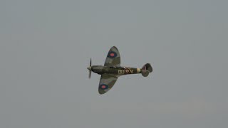 4K The Grace spitfire at Duxford Battle of Britain airshow 2023 [upl. by Anoed]