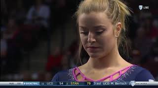 Gracie Kramer 2019 Vault at Pac12 Championships 9850 [upl. by Yelrebmik]