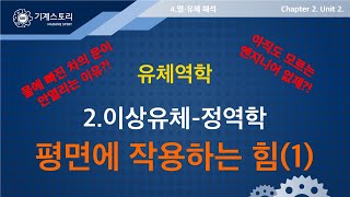 2024일반기계기사 라프 유체역학4│평면에 작용하는 힘1 [upl. by Laamaj20]