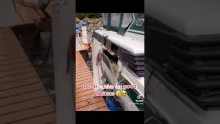 How not to anchor a boat boatfails fail reels ohno ouch boat boatlife viral disaster [upl. by Otrebor]