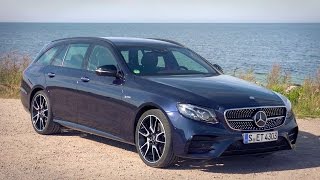 Mercedes E43 AMG Cavansite Blue Drive and Design [upl. by Eiba]