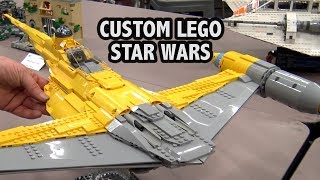 LEGO Star Wars Naboo Starfighter  Bricks Cascade 2018 [upl. by Elamor824]