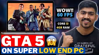 Run GTA 5 On Low End PC  4 GB Ram No Graphics Card  Best Optimization 🔥🔥 [upl. by Adaurd]