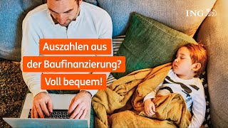 Auszahlung aus der Baufinanzierung im OnlineBanking [upl. by Fleta]