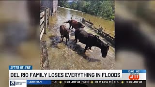 Cocke County veteran saves horses helps rescue others during flood [upl. by Ecyor]