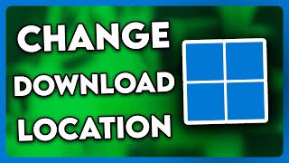 How to Change Download Location in Windows 11 2024 [upl. by Levison]