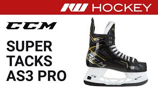 CCM Super Tacks AS3 Pro Skate Review [upl. by Nekcerb16]