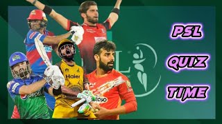 HBL PSL QUIZ  CRICKET QUIZ  TEST YOUR KNOWLEDGE Tayyabsworld [upl. by Mcbride245]