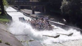 Die längste Floßrutsche Europas  ARD Reisen münchen venedig wandern alpen italien [upl. by Elleivap595]