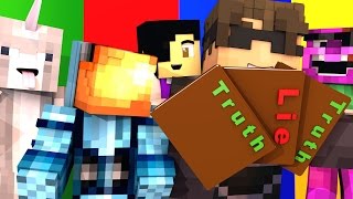 Minecraft TWO TRUTHS AND ONE LIE 2  SkyDoesMinecraft [upl. by Kora]