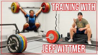 Training With Jeff Wittmer USAW PANAM MEDALIST [upl. by Margery]