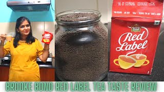 How to get real taste of tea  Brooke Bond Red Label Tea Review [upl. by Argyres]