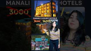 Top 3 Best luxury hotels in Manali Book 7650888765 manalihotels luxuryhotel offer shorts [upl. by Vannie791]