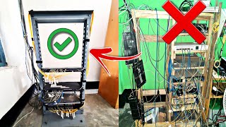 Elegant ISP Server room setup  মার্জিত ISP সার্ভার তৈরী করুন সহজেই [upl. by Schluter798]