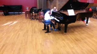 Beethoven  Contredanse No 3 par Clément 9 ans au GCIP [upl. by Keane536]