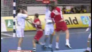 Mazedonia  Denmark 24  32 Handball WM 2009 best of [upl. by Ecylahs]