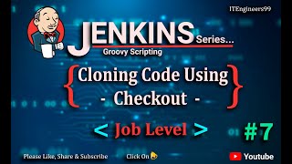 Jenkins PipelineCloning Code using Checkout [upl. by Filide]