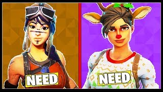 10 SKINS WE ALL NEED In FORTNITE These Are So Rare [upl. by Gerald]