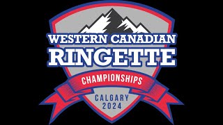 2024 Western Canadian Ringette Championships  U16A Team Saskatchewan vs Team Manitoba [upl. by Aliuqaj64]