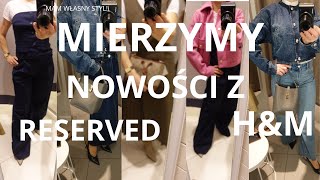 Mierzymy marcowe nowości Reserved  HampM [upl. by Solenne]