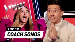 Coaches BLOWN AWAY By Talents ORIGINAL SONGS in the Blind Auditions of The Voice [upl. by Lecram]